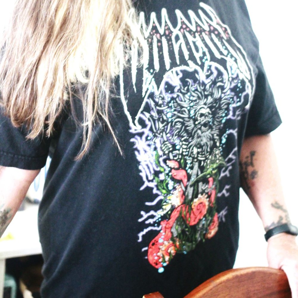 Volcom's Totally Twisted Crustaceans of Metal and surf shirt 2011 - Picture 5 of 7